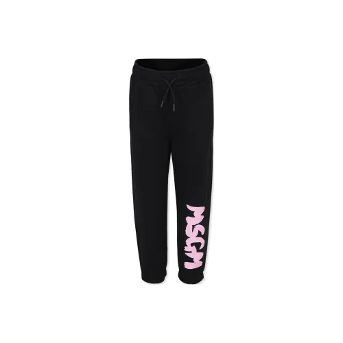 MSGM Черные Kids Спортивные брюки