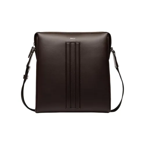 BALLY Сумка через плечо из коровьей кожи Мужская Коричневая