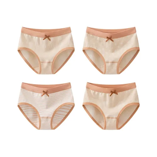 Хлопок Трусы 4 Пачки Подростки