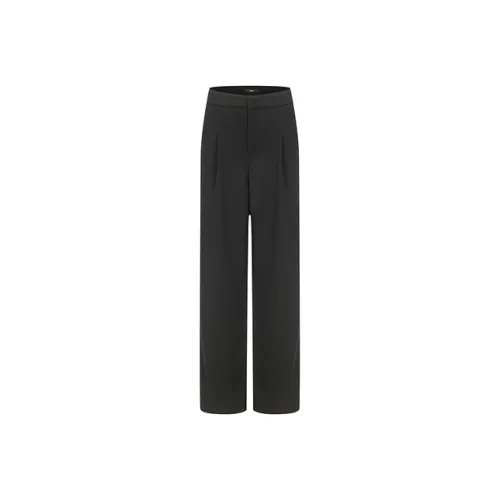 INITIAL BLK/Черный Женские Повседневные Брюки