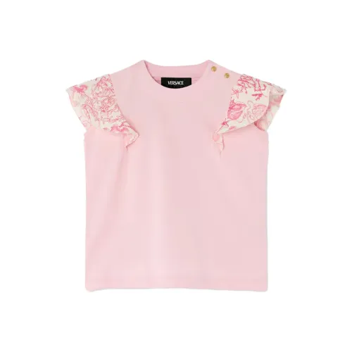 VERSACE Barocco T Рубашка Розовая Детская