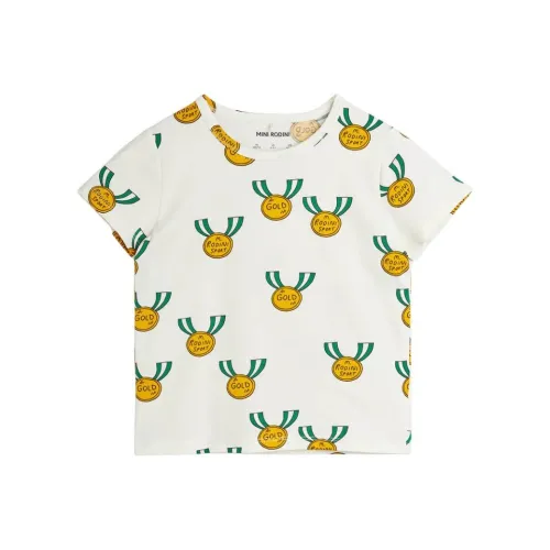 MINI RODINI Бежевый Kids T Рубашки