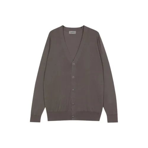 JOHN SMEDLEY Бежевый Мужской Трикотаж