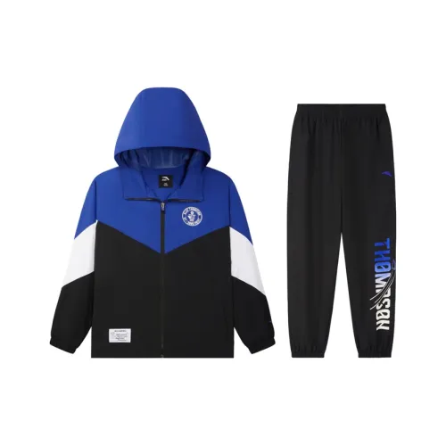 Antakids Повседневная Спортивная Одежда Двухкомпонентный Комплект Brave Синий Dream Черный Подростки