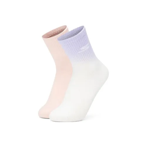 Skechers Kids Носки 2 упаковки Светлый Снег Синий Жемчужный Розовый Малыш