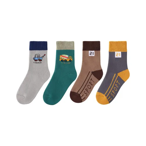 Montagut Носки 4 шт Махровый Car Children Возраст 3-7 лет