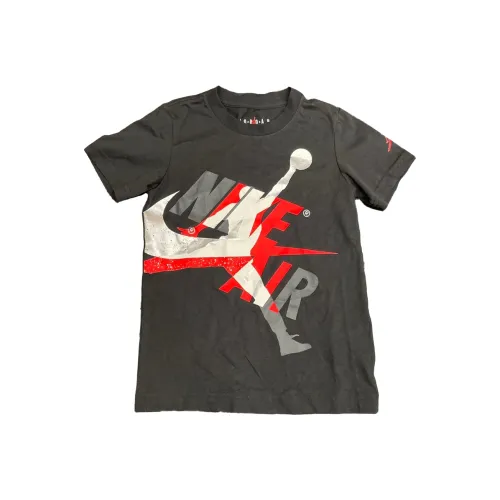 Джордан T Рубашка Черный Children Возраст 3-7 лет