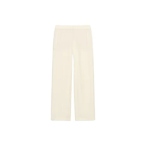 ZARA ZW Series Белые Женские Повседневные Брюки