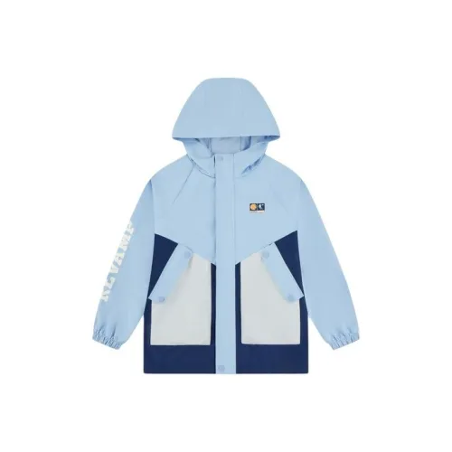 QIAODAN Детский топ Breeze синий для подростков