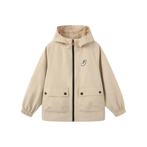 Asics Ветровка Urban Light Trend Хаки Подростки