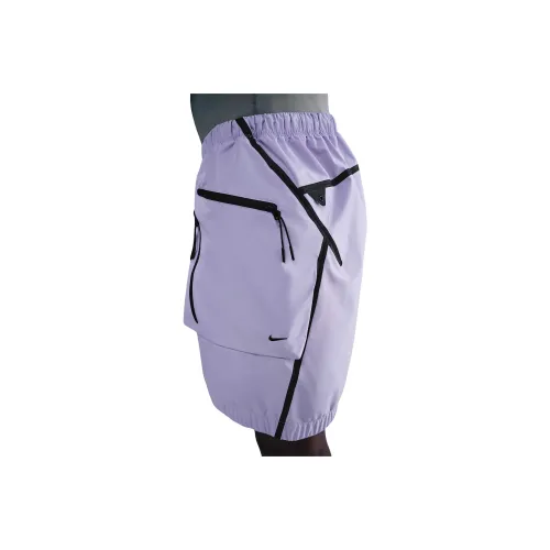 nike Tech Повседневные шорты Мужские Фиолетовые