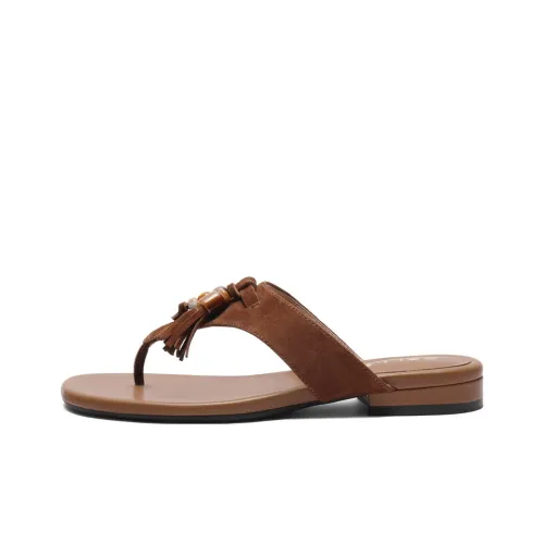 BELLE Резиновая подошва устойчивая к истиранию шлепанцы женские