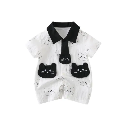 XiaoJinBu Комбинезон Белый Infant и Toddler