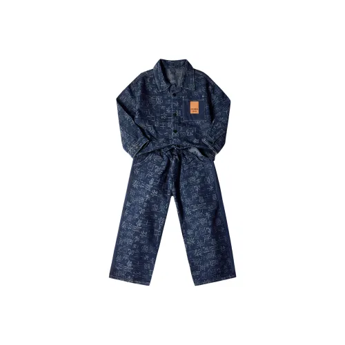 ASK Повседневная спортивная одежда синий подростки