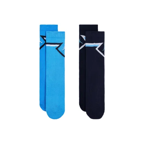 Джордан носки 2 упаковки цвет коллегиальный синий для детей 3-7 лет