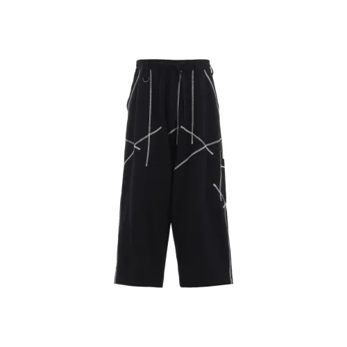Yohji Yamamoto S'YTE Черные Мужские Повседневные Штаны