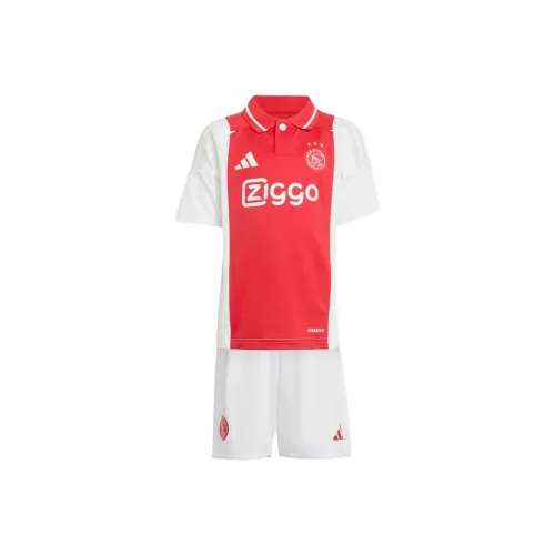 Adidas Повседневная спортивная одежда Ajax Amsterdam Красно-белый для детей 3-7 лет