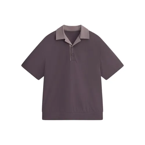 MODE COMMUTER Темно-фиолетовая мужская поло рубашка