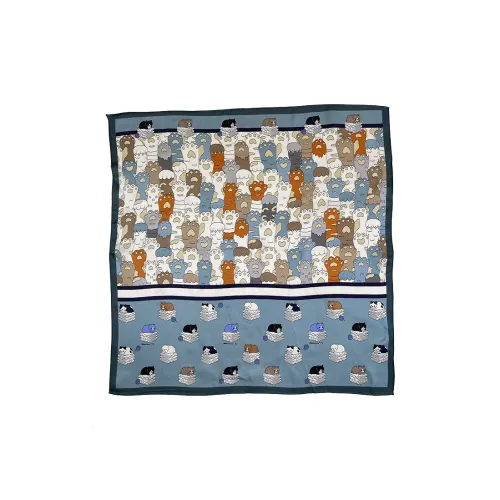 MUSTKOO Шелковые шарфы Унисекс