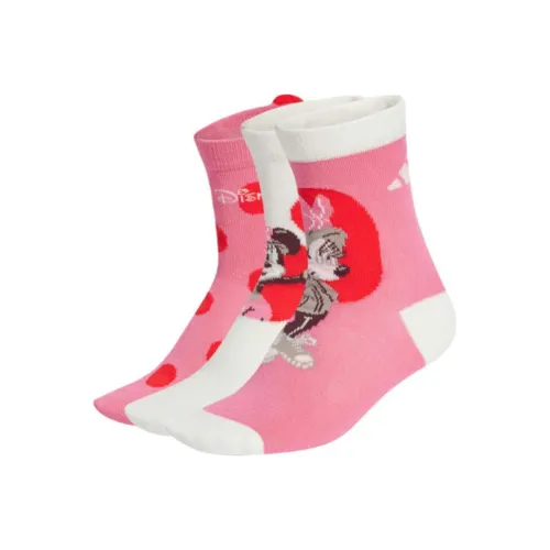 Adidas Minnie Mouse Носки 3 пары носков 3 упаковки розовые детские