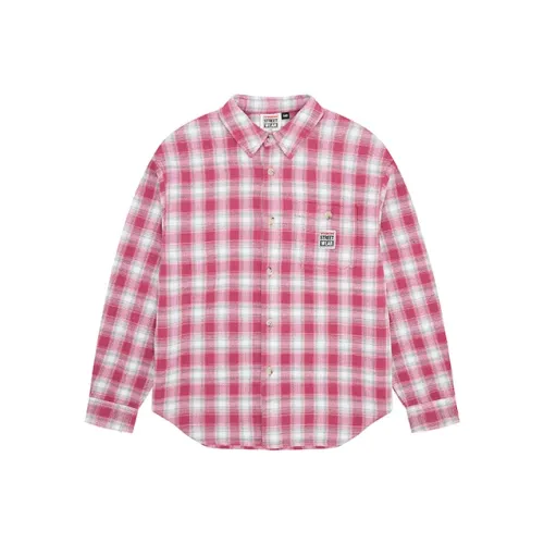 Vision Street Wear Клетчатый Детский Топ Весна-осень Зимний для детей 3-7 лет Розовый