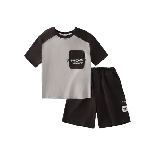 Mami Macca Повседневная спортивная одежда 2 предмета комплект серый для детей 3-7 лет