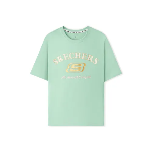 Skechers SS25 T-Shirt Унисекс Светло-зеленый 04BJ