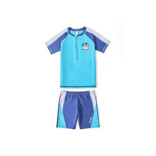 QIAODAN Детский купальник небесно-голубого цвета мужской