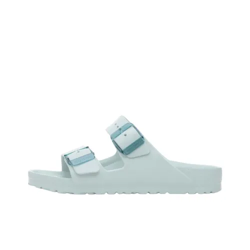 Birkenstock Arizona EVA Устойчивые к истиранию шлепанцы Унисекс для серфинга Зеленый Стандартный Свободный крой
