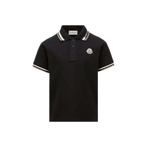 Moncler Черный Детский Поло