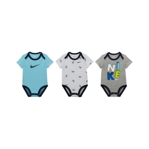 Nike Комбинезон 3 шт Белый Infant и Toddler