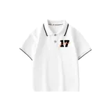 Летняя рубашка с коротким рукавом - белый