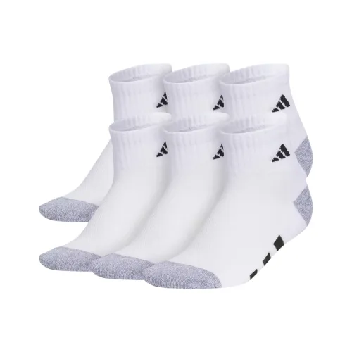 Adidas Носки 6 пар Белые Детские
