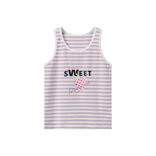 Майка Red Bean Светло-фиолетовая с полосами для ребенка