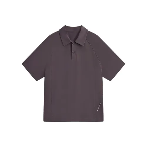 MODE COMMUTER Темно-фиолетовая мужская поло рубашка