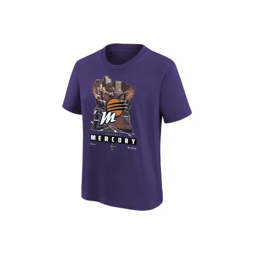 nike WNBA T-Shirt Purple Teenagers