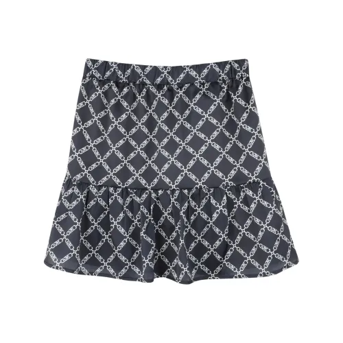 MICHAEL KORS SS25 Полный принт Умеренный Юбка Лето Детский Морской синий