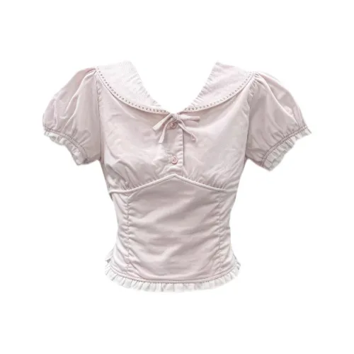 MA JOURNEE Розовые Женские T-рубашки