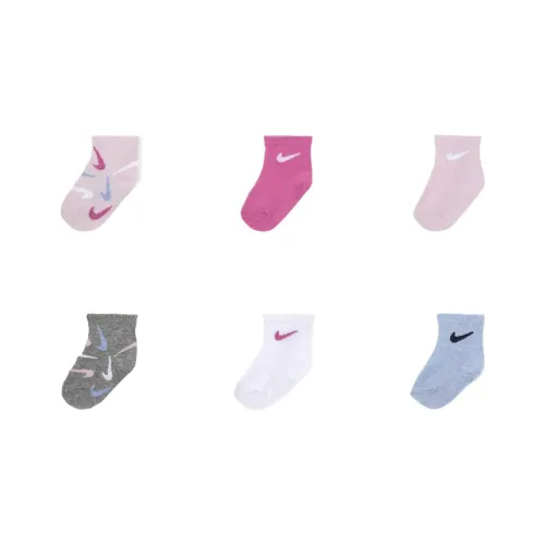 Носки Nike 6 пар светлые серия Color для малышей и детей дошкольного возраста