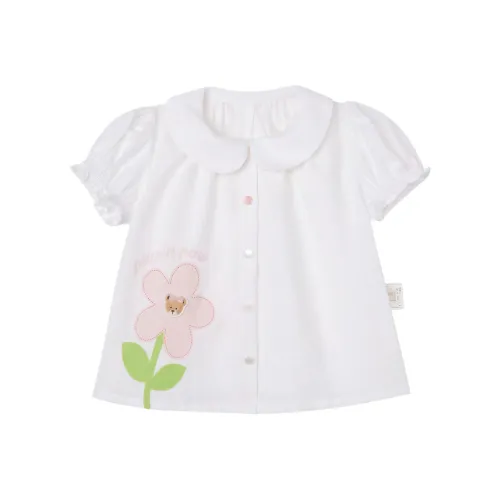 PAW IN PAW Рубашка SS24 Белая Детская