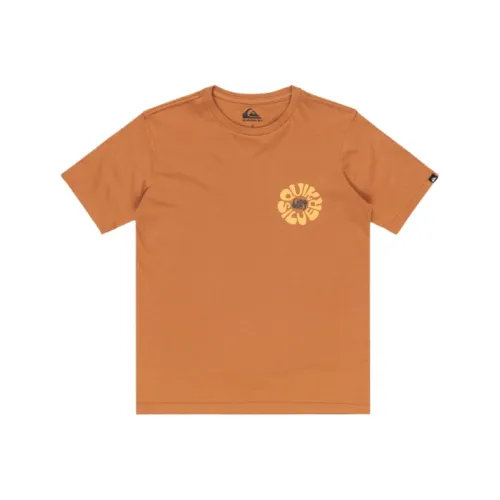 Quiksilver T-Shirt Brown Teenagers