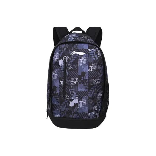 LINING YOUNG Полиэстер Kids Сумка Стандартный Maple Leaf Черный