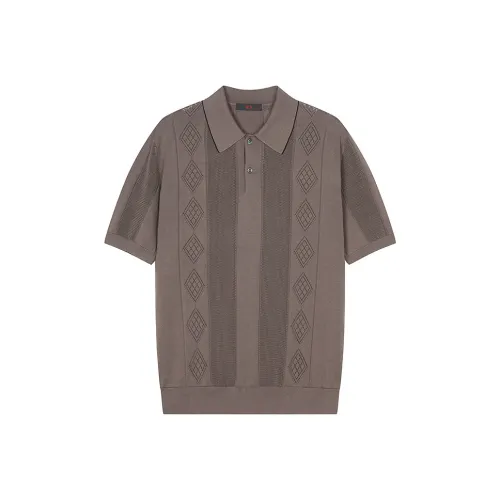 CROQUIS Черная нить Поло Мужское