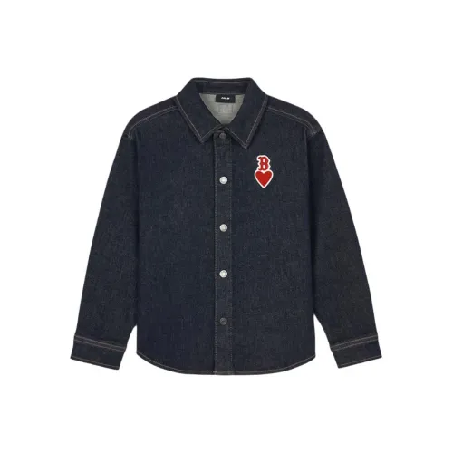 MLB KIDS Рубашка Темно-синий Синий Дети Возраст 3-7 Лет