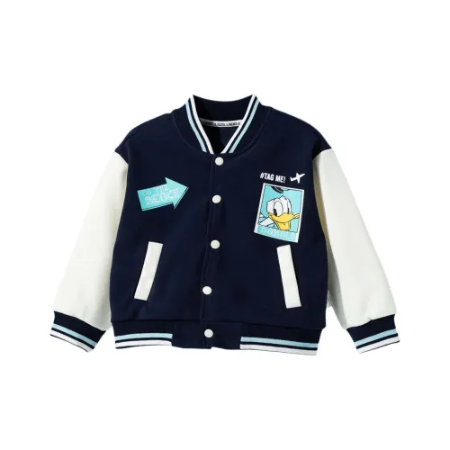 Disney Бейсбольная куртка Mickey Collection Donald Duck Collection для детей 3-7 лет