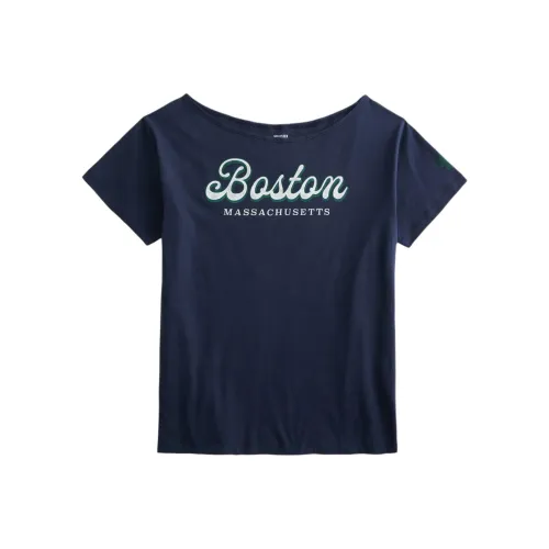 Hollister Т-рубашка с оборванным рукавом женская