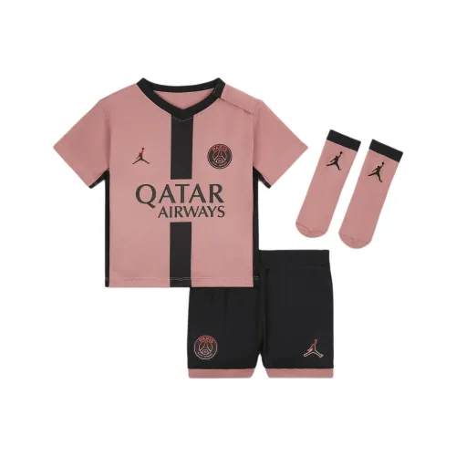 Джордан Повседневная спортивная одежда Paris Saint Germain Stadium FW24 Розовый для малышей и детей дошкольного возраста
