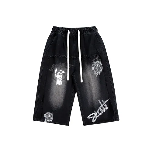 TIRED Унисекс Джинсовые шорты