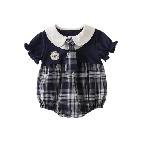 XiaoJinBu Комбинезон Темно-синий для младенцев и малышей