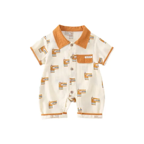 XiaoJinBu Комбинезон Ecru для младенцев и малышей